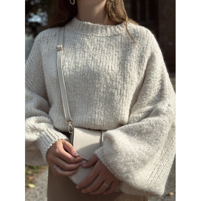 Amira sweater offwhite One Size