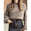 Amira sweater dark taupe One Size