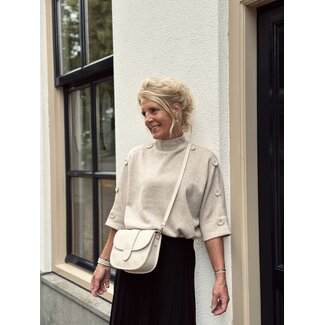 Madelijna top taupe One Size