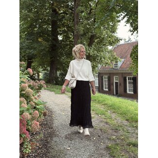 Jael long skirt black