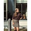 Elvira Elvira Yosien skirt dark brown print
