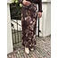 Roze-ann skirt flower print brown One Size