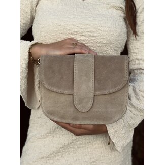 Tara bag suède beige