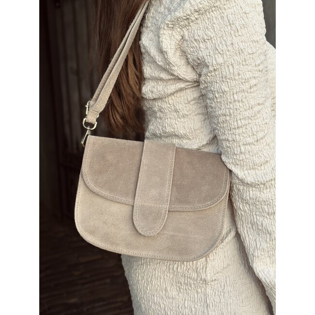 Tara bag suède beige