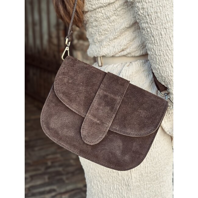 Tara bag suède brown