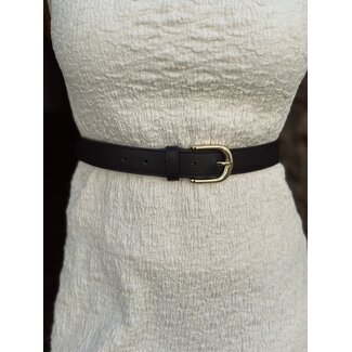 Ingely belt leather look black