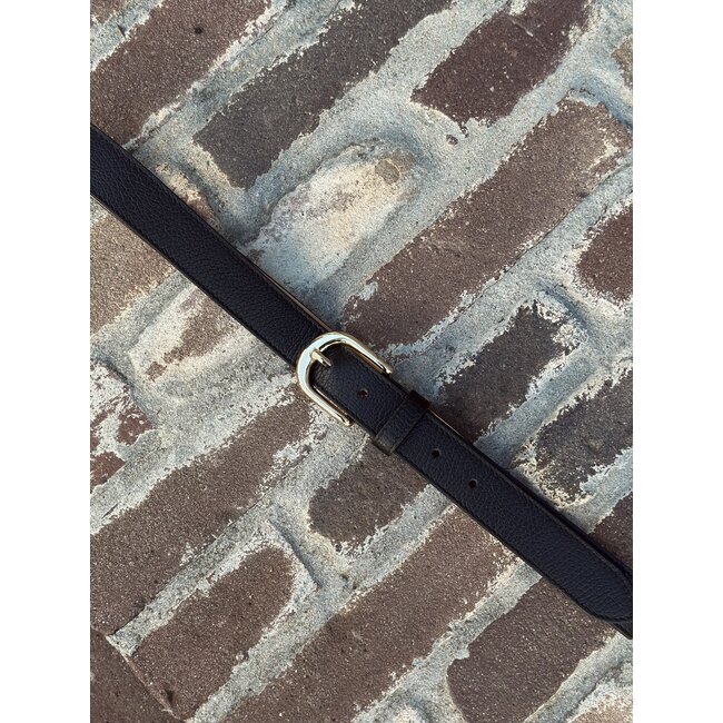 Ingely belt leather look black