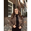Benthe teddy jacket dark brown One Size