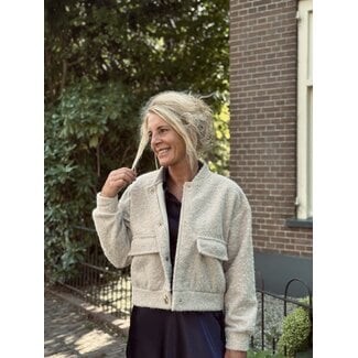 Joline bomber jacket beige One Size