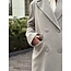 Nosalien long trenchcoat beige One Size