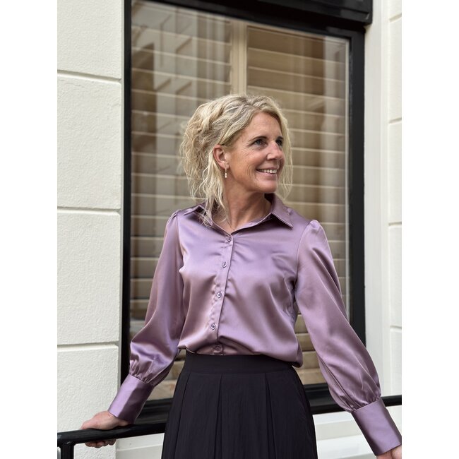 Elvira Elvira Nore blouse dark pink