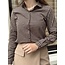 Betsy blouse brown/beige print