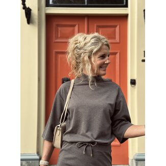 Elvira Elvira Ize sweater coffee melange