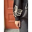Smashed Lemon Smashed Lemon Oliva knitted dress black/sand