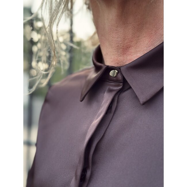 Elvira Elvira Hannah blouse dark brown