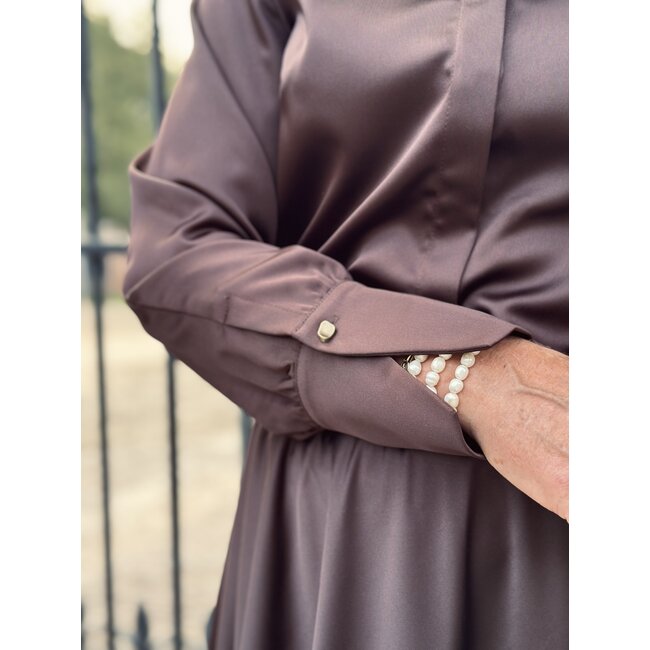 Elvira Elvira Hannah blouse dark brown