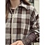 Marjolein jacket brown/beige print One Size