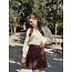 Milana skirt wine red