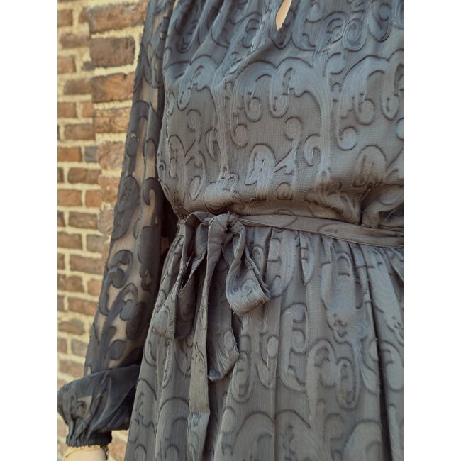 Smashed Lemon Smashed Lemon Roziena dress black
