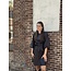 Smashed Lemon Smashed Lemon Lola leather look dress black