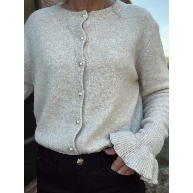 Jorina cardigan beige One Size