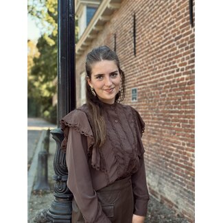 Nadiene blouse brown