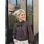 Daphne blouse polkadots brown/beige