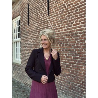 Smashed Lemon Smashed Lemon Margriete blazer black