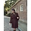 Smashed Lemon Smashed Lemon Jarina feather dress brown