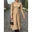 Mara long dress camel