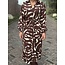 Smashed Lemon Smashed Lemon Izebela long dress beige/brown