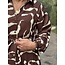 Smashed Lemon Smashed Lemon Izebela long dress beige/brown