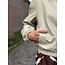Smashed Lemon Smashed Lemon Myrina leather look jacket beige