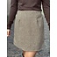 Dialla skirt camel/black print