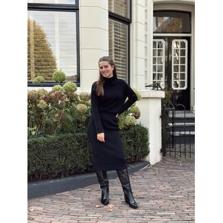 Ylene set sweater + skirt black One Size