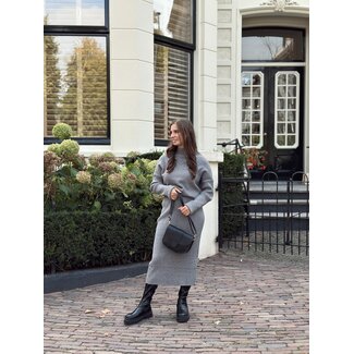 Ylene set sweater + skirt grey One Size