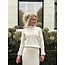 Ylene set sweater + skirt beige One Size