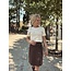 Hilda skirt suède brown