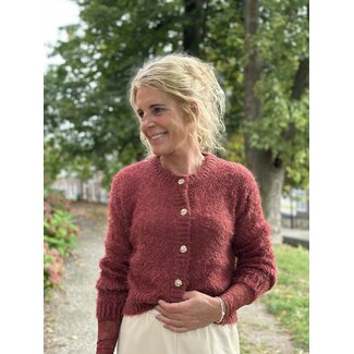 Ze-Ze Ze-Ze Jellien cardigan bordeaux red