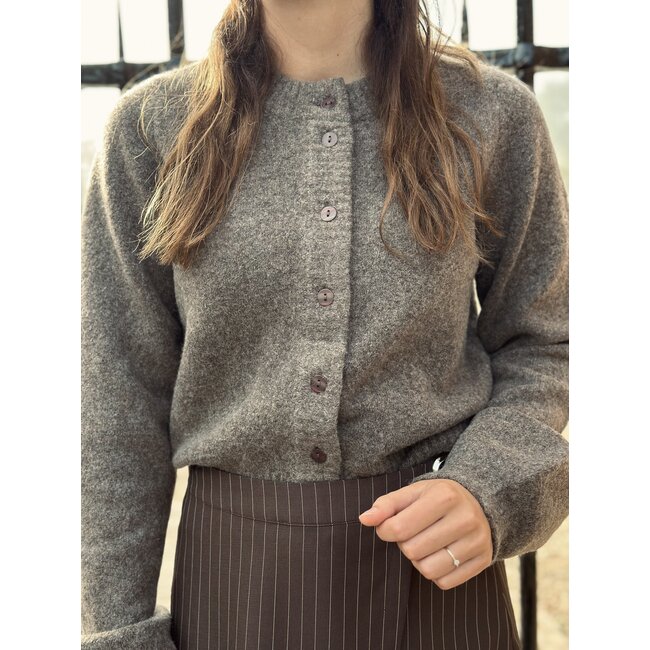Ze-Ze Made public Roxxi cardigan taupe