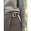 Made Public Made public Jade skirt brown stripes