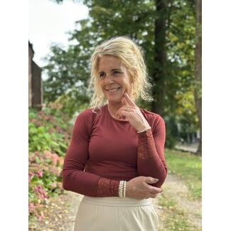 Ze-Ze Ze-Ze Imre T-shirt bordeaux red
