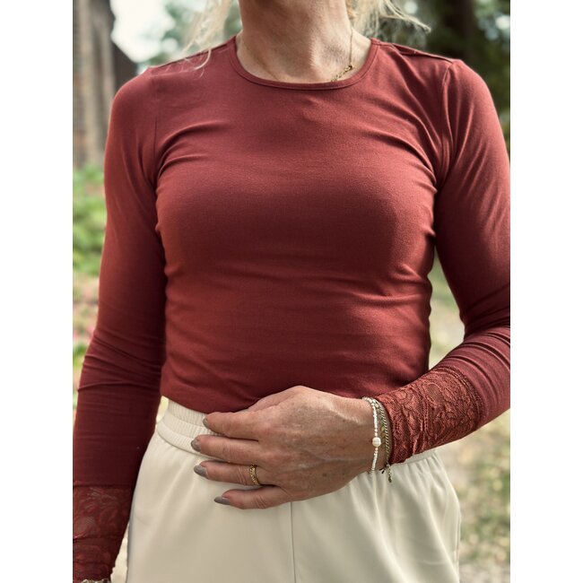 Ze-Ze Ze-Ze Imre T-shirt bordeaux red