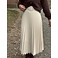 Gerlin long plissé skirt beige One Size