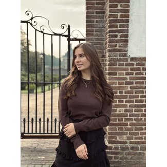 Hiske sweater brown