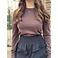 Hiske sweater brown