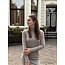 Elinda bodycon dress taupe One Size