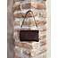 Marly leather look bag brown