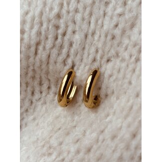 oorbellen gouden hoops 6223