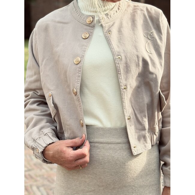 Elvira Elvira Jenny bomber jacket beige